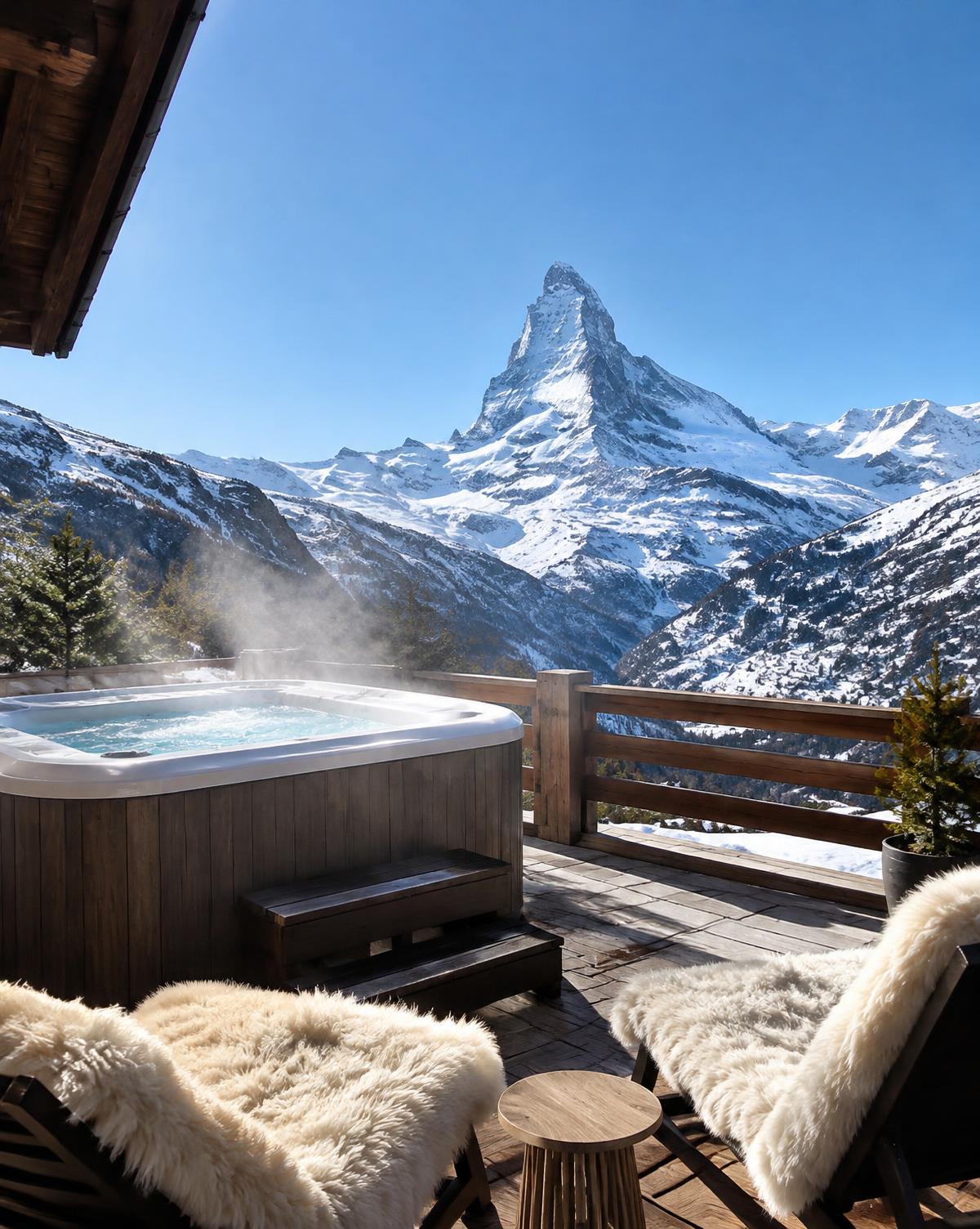 Bubbelpool mot Matterhorn